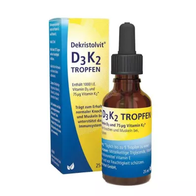 DEKRISTOLVIT D3K2 druppels, 25 ml