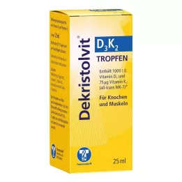 DEKRISTOLVIT D3K2 druppels, 25 ml