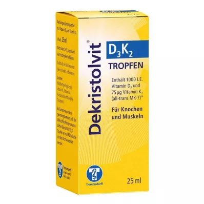 DEKRISTOLVIT D3K2 druppels, 25 ml