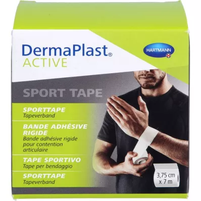 DERMAPLAST Active Sport Tape 3,75 cmx7 m wit, 1 st
