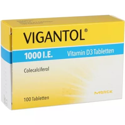 [1.000 i.U. vitamine D3 tabletten, 100 st