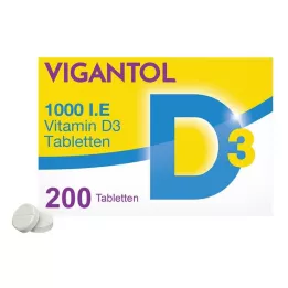 [1.000 i.U. vitamine D3 tabletten, 200 st