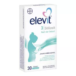 ELEVIT 3 Zachte lactatiecapsules, 30 stuks