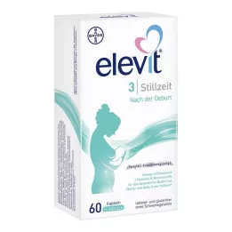 ELEVIT 3 Zachte lactatiecapsules, 60 stuks