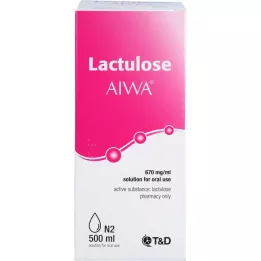 LACTULOSE AIWA 670 mg/ml Oplossing voor oraal gebruik, 500 ml