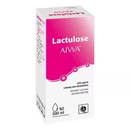 LACTULOSE AIWA 670 mg/ml Oplossing voor oraal gebruik, 500 ml