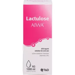 LACTULOSE AIWA 670 mg/ml Oplossing voor oraal gebruik, 1000 ml