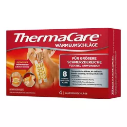 THERMACARE voor grotere pijngebieden, 4 stuks