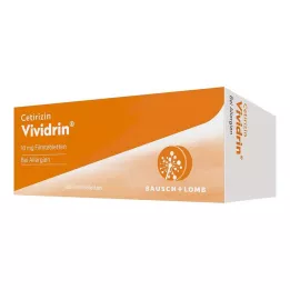 CETIRIZIN Vividrin 10 mg filmomhulde tabletten, 100 st