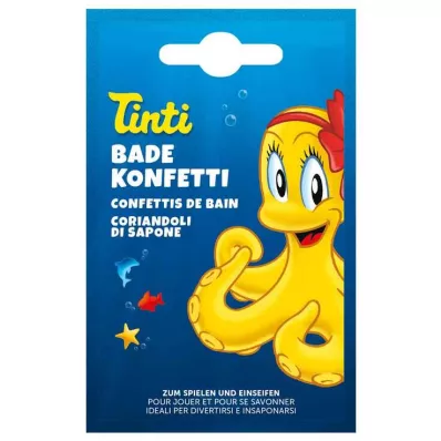 Tinti badconfettizakjes toonbankdisplay, 6 gram Tinti badconfettizakjes toonbankdisplay, 6 gram