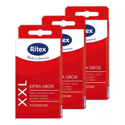 RITEX XXL Condoombundel, 24 stuks RITEX XXL Condoombundel, 24 stuks