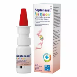 SEPTANASAL voor kinderen 0,5 mg/ml + 50 mg/ml Nasens., 10 ml