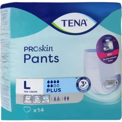 TENA PANTS plus L wegwerpbroeken, 14 stuks