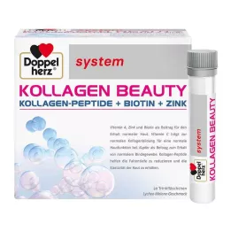DOPPELHERZ Collageen Beauty systeem flacons, 30 stuks