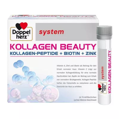Doppelherz Collagen Beauty system drinkflessen, 30 st Doppelherz Collagen Beauty system drinkflessen, 30 st
