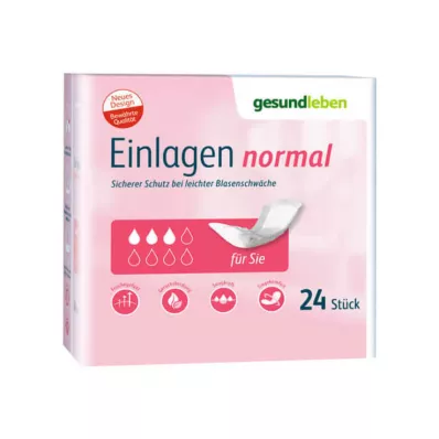 Healthy living inlegzolen normaal, 24 stuks
