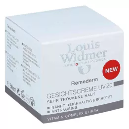 WIDMER Remederm gezichtscrème UV 20 licht geparfumeerd, 50 ml
