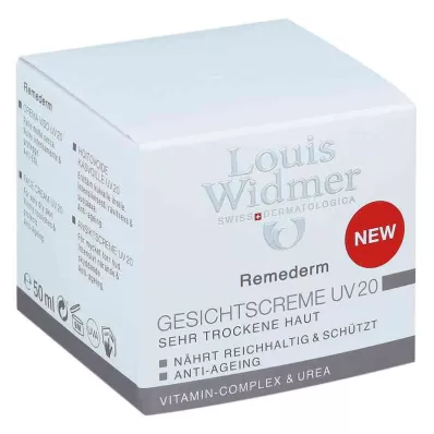 WIDMER Remederm gezichtscrème UV 20 licht geparfumeerd, 50 ml