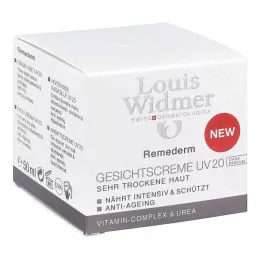 WIDMER Remederm gezichtscrème UV 20 ongeparfumeerd, 50 ml