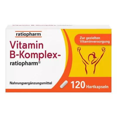 VITAMIN B-KOMPLEX-ratiopharm capsules, 120 st VITAMIN B-KOMPLEX-ratiopharm capsules, 120 st