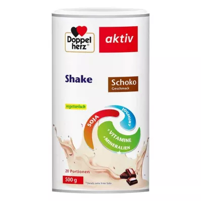Doppelherz afslankshake chocoladepoeder, 500 g