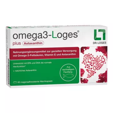 Omega 3-Loges plus capsules, 60 stuks