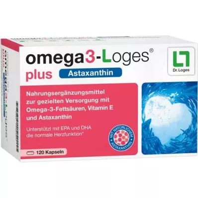 OMEGA3-Loges plus Capsules, 120 Capsules