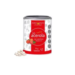 ACEROLA 100% biologische natuurlijke vitamine C zuigtabletten, 70 g