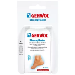 GEHWOL Blaarpleister, groot, 6 stuks