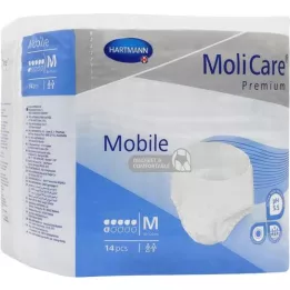 MOLICARE Premium Mobile 6 druppels maat M, 14 stuks