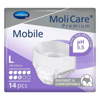 MOLICARE Premium Mobile 8 druppels maat L, 14 stuks