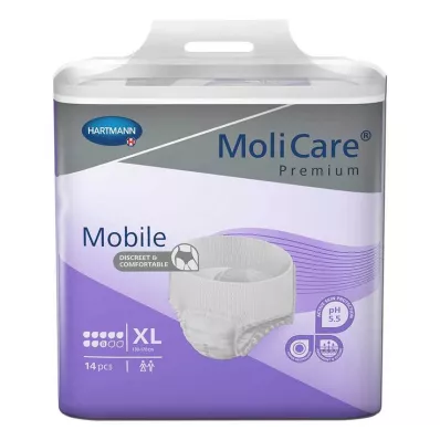 MOLICARE Premium Mobile 8 druppels maat XL, 14 stuks MOLICARE Premium Mobile 8 druppels maat XL, 14 stuks