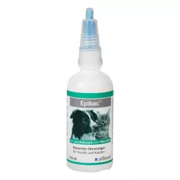 EPIBAC alkalische oorreiniger voor honden/katten, 100 ml