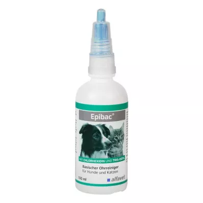 EPIBAC alkalische oorreiniger voor honden/katten, 100 ml