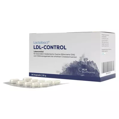 LACTOBACT LDL-Controle capsules met enterische coating, 90 stuks