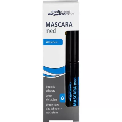 MASCARA med waterproof, 5 ml