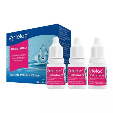 ARTELAC Rebalance oogdruppels, 3X10 ml