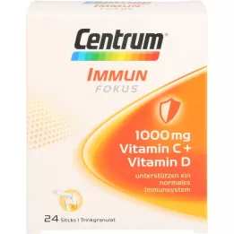 CENTRUM Focus Immuun 1000 mg Vitamine C+D Sticks, 24 stuks