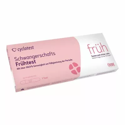 CYCLOTEST Vroege zwangerschapstest 10 mlU/ml urine, 1 st