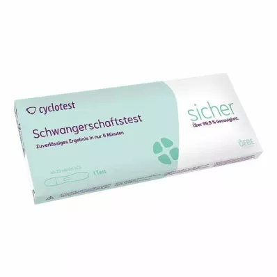 CYCLOTEST Zwangerschapstest 25 mlU/ml urine, 1 st CYCLOTEST Zwangerschapstest 25 mlU/ml urine, 1 st