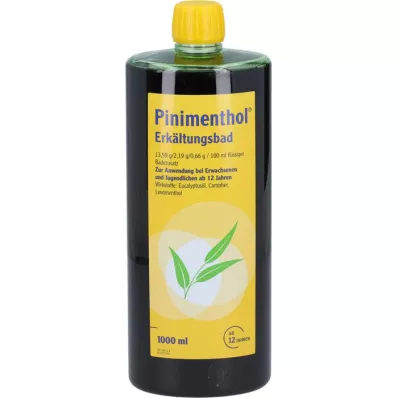 PINIMENTHOL Koud bad vanaf 12 jaar, 1000 ml