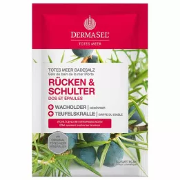 DERMASEL Dode Zee badzout rug &amp; Schouder, 80 g