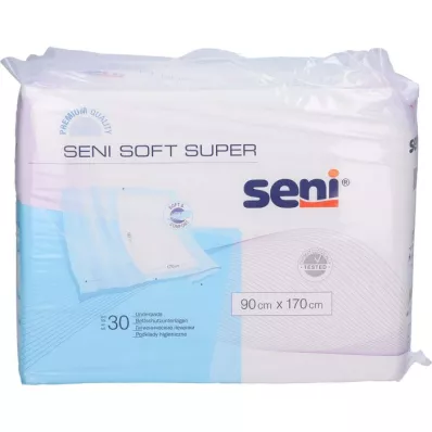 SENI Soft Super bedbeschermingskussen 90x170 cm, 30 stuks