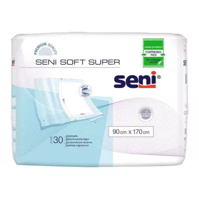 SENI Soft Super bedbeschermingskussen 90x170 cm, 30 stuks SENI Soft Super bedbeschermingskussen 90x170 cm, 30 stuks