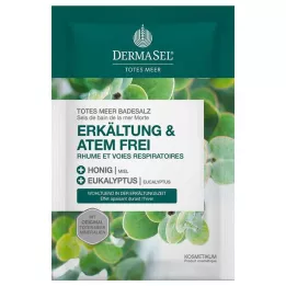 DERMASEL Dode Zee Badzout Koud & Adem Vrij, 80 g