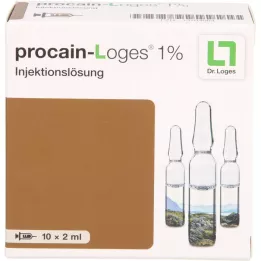 PROCAIN-Loges 1% oplossing voor injectie Ampullen, 10X2 ml