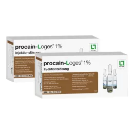 PROCAIN-Loges 1% oplossing voor injectie Ampullen, 100X2 ml