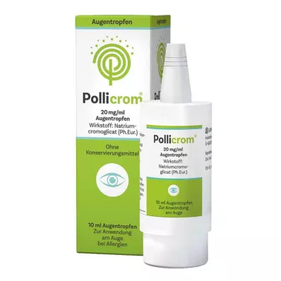 POLLICROM 20 mg/ml oogdruppels, 10 ml