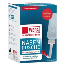 WEPA Neusspoeling met 10x2,95 g neusspoelzout, 1 p