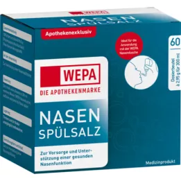 WEPA Nasaal spoelzout, 60X2.95 g